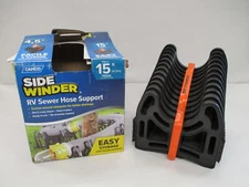 CAMCO SIDEWINDER 15' PLASTIC RV SEWER HOSE SUPPORT BLACK 43041 RV CAMPER