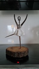 ""DEKO"" Tänzerin , Schrottkunst aus aus altem Werkzeug
