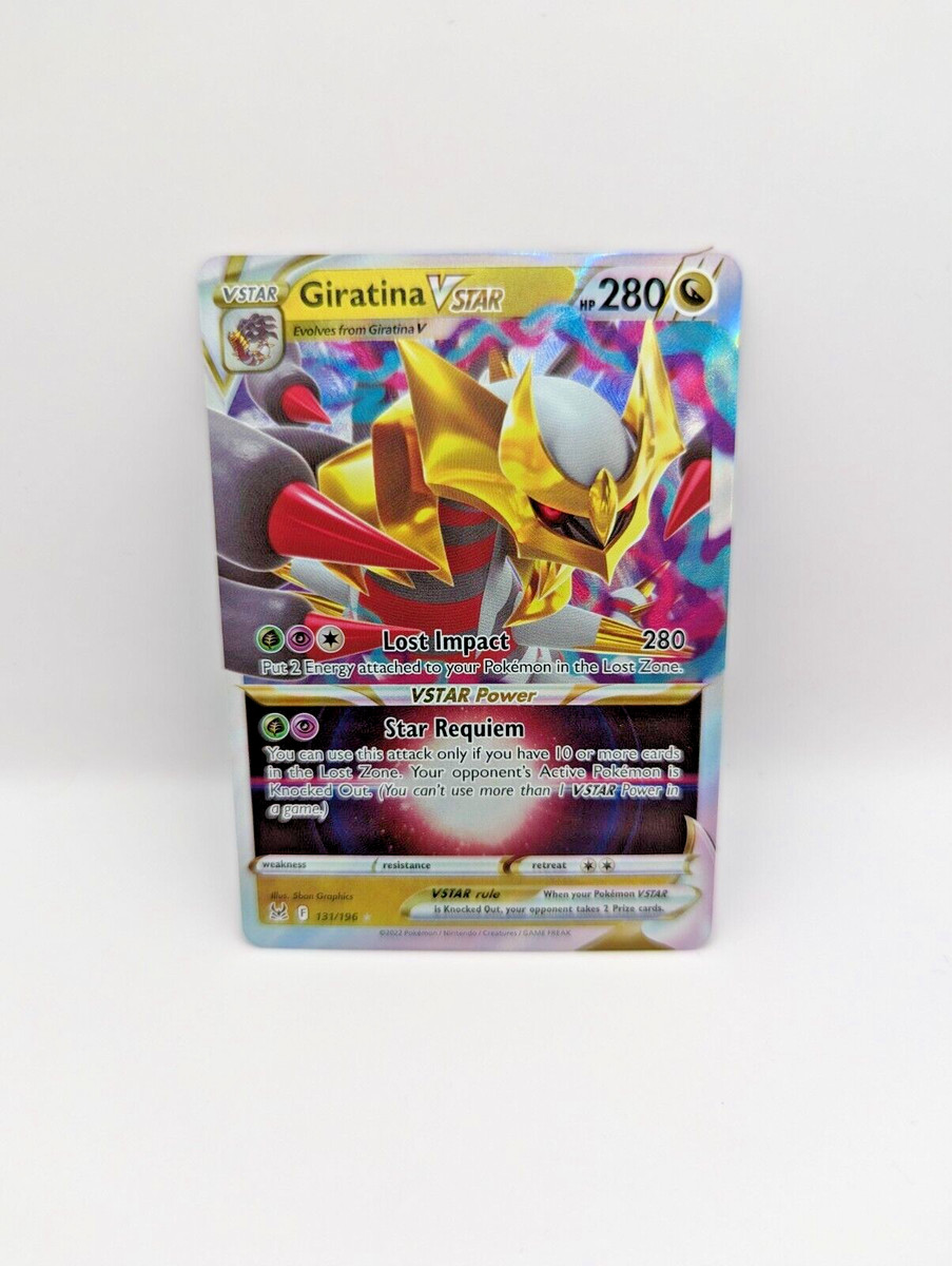 Giratina VSTAR 131/196 Ultra Rare Lost Origin Pokemon NM