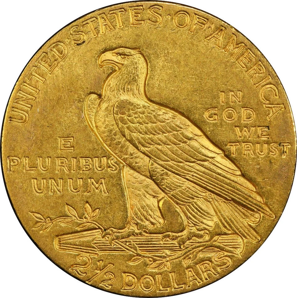 Indian Head Quarter Eagle 1911 MS62, GRADUACIÓN PROFESIONAL 49989001 Foto 2 de 4