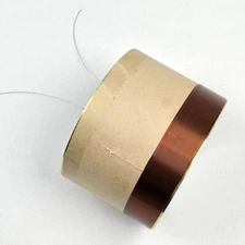 2" Woofer Voice Coil 2 Layers Round Copper Wire for Bass Speaker Audio 51.5mm US