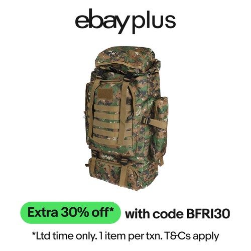 Slimbridge 80L Military Tactical Backpack