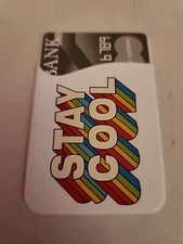 Stick-On Adhesive Silicone Cell Phone Card Holder STAY COOL