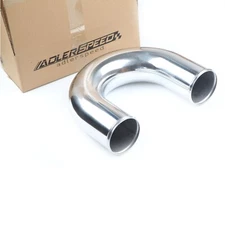 US 180 Degree 4" 102MM OD Intercooler Intake Pipe Aluminum U Piping Tube L=600MM