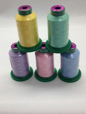 Easter Kit -5 pack of Isacord Embroidery Thread 1000m -(New in wrapper)
