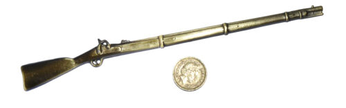 American Civil War Miniature Model Enfield Rifle Musket 8 Inches 20cm Length - Afbeelding 1 van 5