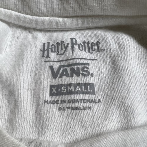 Harry Potter Vans Youth T Shirt Size XS Girls Long Sleeve Extra Small Hogwarts - Picture 3 of 9