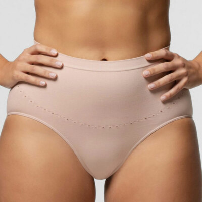 Slip Damen Pompea Formend Aus Mikrofaser Mit Hohem Bund - Slip Komfort Größe