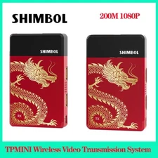SHIMBOL TP Mini HDMI 600ft Wireless Image Video Transmitter Receiver 1080P 0.07s