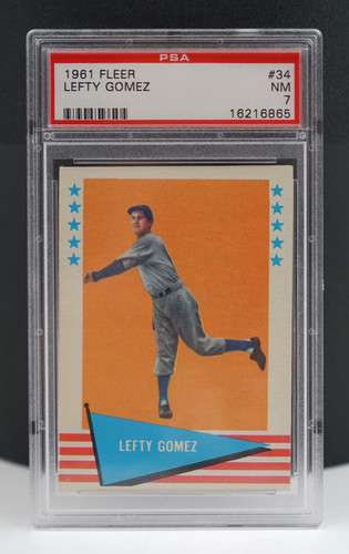 1961 Lefty Gomez #34