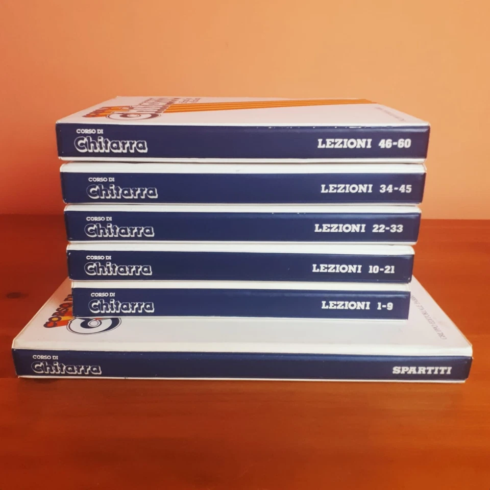 Corso di Chitarra Cerri Gangi • 20 Musicassette + Libro + Spartiti musicali - Immagine 3 di 4