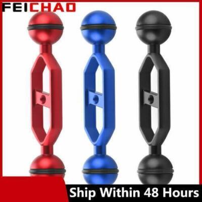 Diving Camera Bracket Dual Ball Lighting Arm Holder Mount Clamp For GOPRO13