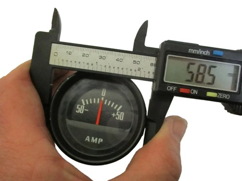 C119 Meßinstrument BMW R 80_100 K 45_65 Amperemeter VDO 50/50 Zusatzinstrument - Bild 2 von 6