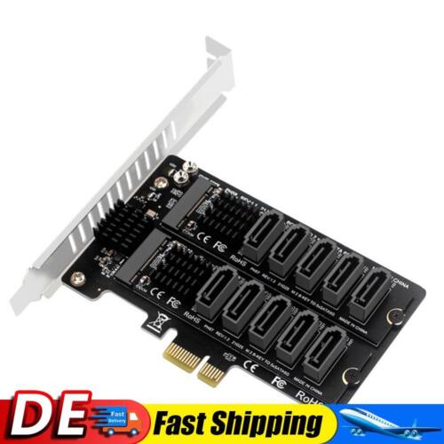 M.2 SATA To PCIE Adapter Card Double Disc Dual-Disk Array Card Support M.2 SSD D - Bild 1 von 11