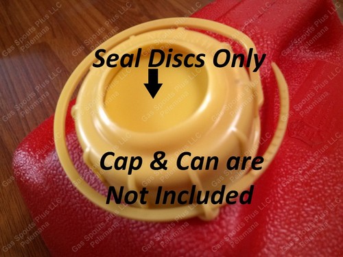 "5 NEW CHILTON SEAL DISCS" Sears Craftsman Gas Cans P10 P15 P20 P25 P50 P60 P500 - Picture 8 of 10