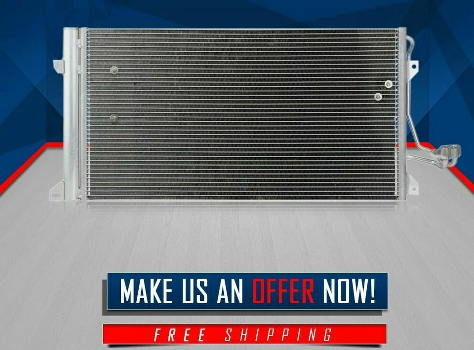 Condensador de aire acondicionado para Volkswagen Touareg 04-09 Audi Q7 07-09 Porsche Cayenne 03-09 Foto 2 de 2