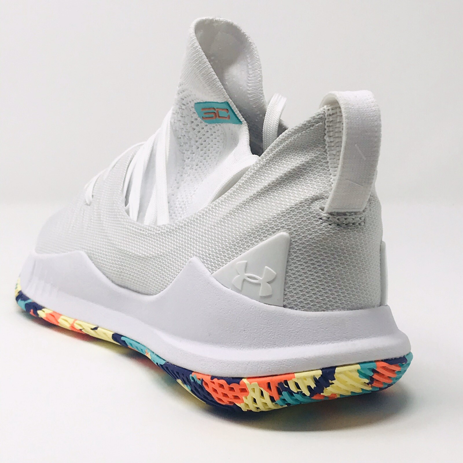 under armour curry 5 white confetti