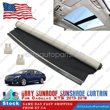 Gray Sunroof Sunshade Curtain Shade Cover Assembly FOR Cadillac 2013-2018 XTS