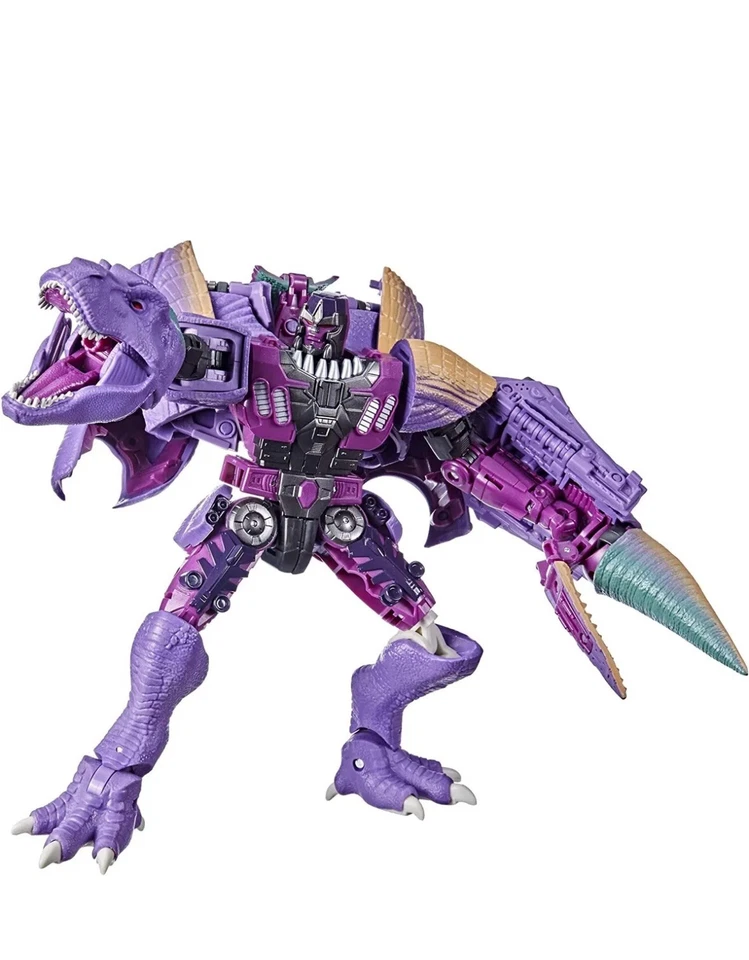Transformers-Kingdom War For Cybertron- Beastwars-Hasbro-Megatron Beast-Like New - Immagine 4 di 4