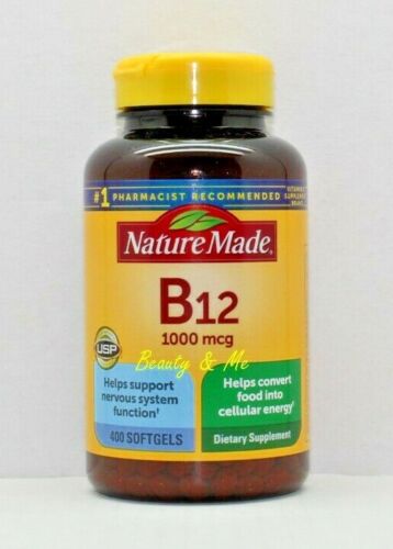 Nature Made Vitamin B12 1000mcg, 400 Softgels - Picture 1 of 2