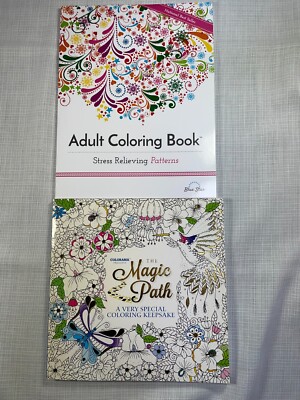 The Magic Path by Colorama A Very Special Coloring Keepsake TWO BOOKS