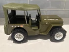 Vintage 1970s Tonka Jeep G-452-8 Military Truck Hong Kong Plastic Metal Base