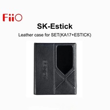FIIO SK-Estick Leather Case for KA17 DAC Premium Protective Cover Black Blue