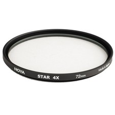 Hoya 72mm Creative Star 4X Cross Screen Glass Filter