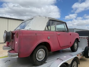 1966 International Harvester Scout 1966 INTERNATIONAL SCOUT "SPORT TOP"