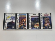 4 Sega Saturn Games (Myst, Off-World, Robotica, Shanghai Triple Threat) Lot 33