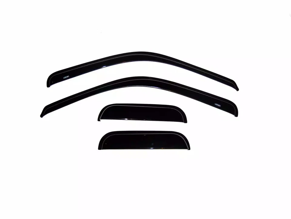 AVS Outside Mount Front Window Deflectors Fits 2006-2009 Kia Rio Sedan Foto 2 de 4