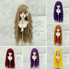 Bjd Doll Wig Wave Synthetic Wig Doll Accessories Girls DIY Accessories BJD Doll 