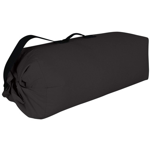 Canvas Duffle Bag (Black, 42 x 24)