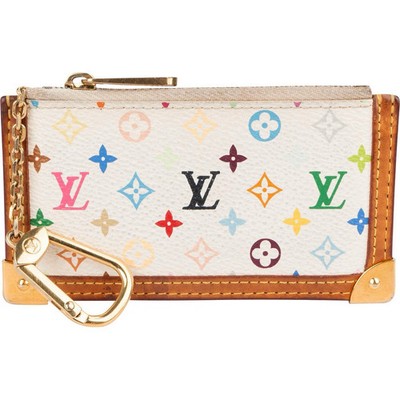 Louis Vuitton Monogram Murakami Multicolor Pochette Cles Key Pouch