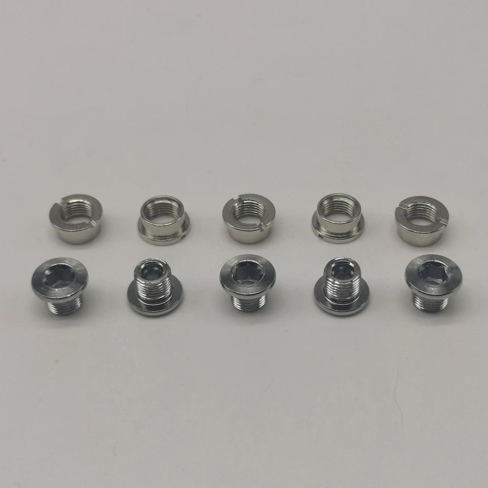 Kettenblattschrauben kurz Set für 1-fach Kurbeln Kettenblatt Fixie Singlespeed - Bild 2 von 3