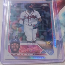 Topps Chrome Update Bowman Chrome Michael Harris II Rookie Braves MLB Card 3 Lot