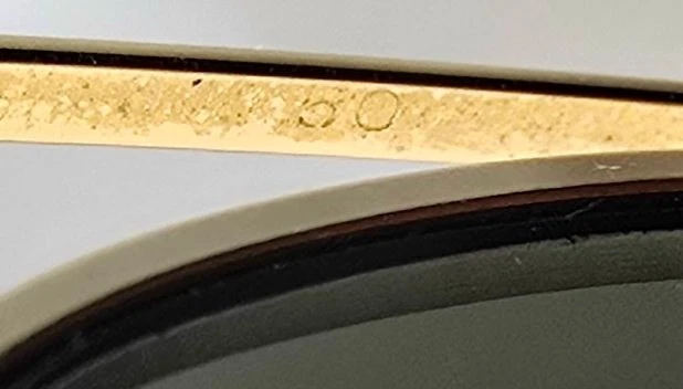 Gafas de sol American Optical 50 mm con clip con estuche años 40-60 vintage AO EE. UU. Foto 4 de 4