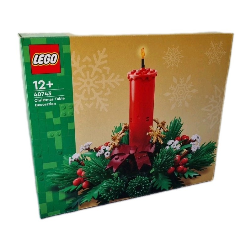 LEGO ▪︎ 40743 ▪︎ Christmas Table Decoration Set •