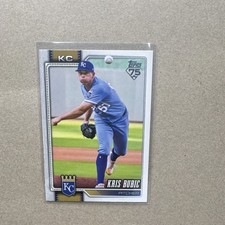 Topps 2026 Series 1 Kris Bubic #58 Kansas City Royals 75th Anniversary Card