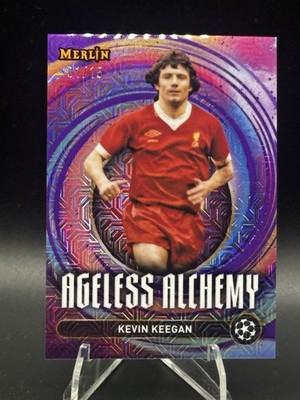 2024-25 Topps Merlin Soccer Kevin Keegan Ageless Alchemy 01/15 SSP HOF King Kev