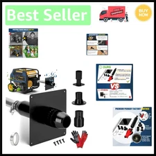 Generator Exhaust Extension Silencer Kit with 3 Adapters - Noise Reduction 55%