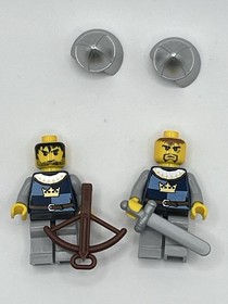 LEGO Castle Fantasy Era Crown Knight Quarters Minifigures cas366 cas367 Set 7038