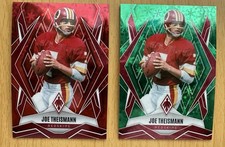 Joe Theismann  /399  &/149 Green Parallel & Color Match Lot Panini Redskins 2025