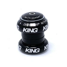 Chris King No ThreadSet Bold 1-1/8" Headset Bike Threadless Black New