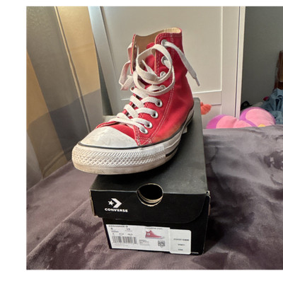 Converse Chuck Taylor All Star High Top Red Men s Athletic Sneakers M9621