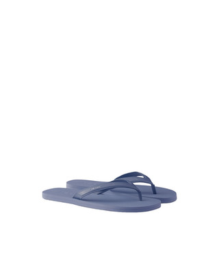 PRADA $850 Aviation Blue Leather Flip Flops New & Authentic