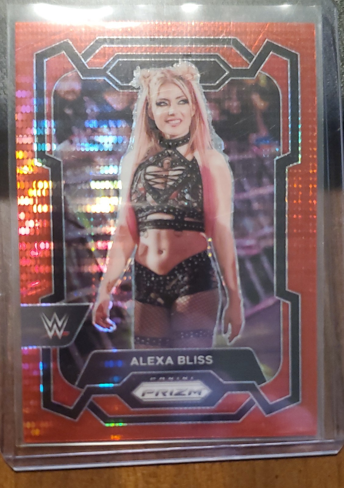 2024 Panini Prizm WWE - Alexa Bliss #138 Red Pulsar Prizm /399