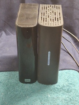 Western Digital My Book 1.8 TB And 465 MB External Hard Drives w/ One Power Cord