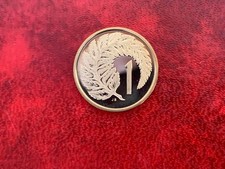 1971 New Zealand 1 Cent Proof Coin