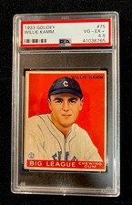 1933 Goudey Baseball Cards 64